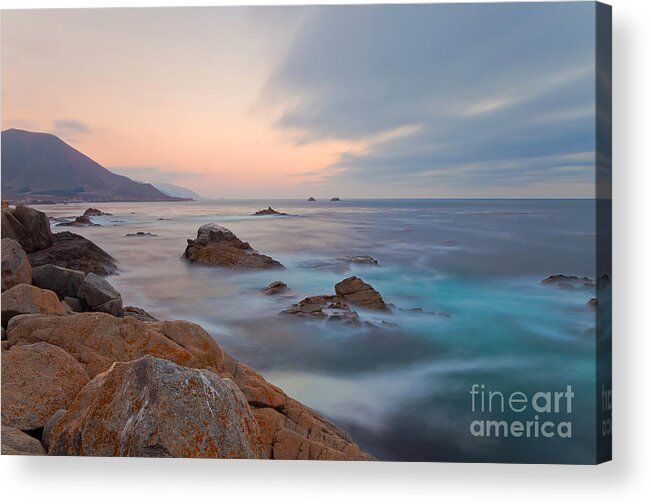 Landscape Acrylic Print featuring the photograph Last Light by Jonathan Nguyen