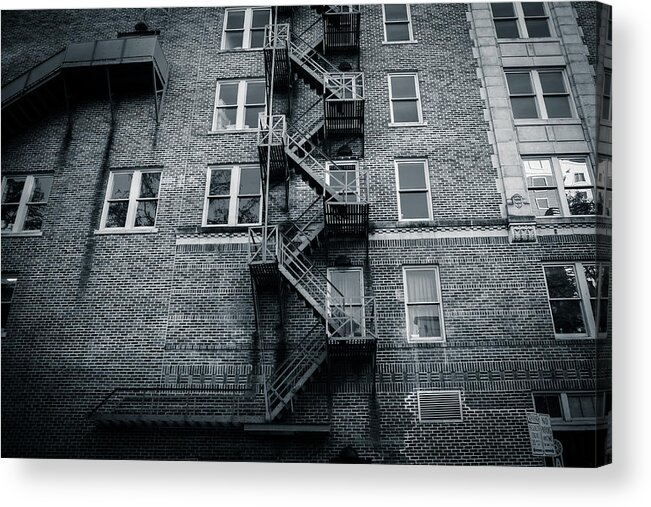 Downtown Acrylic Print featuring the photograph Level Up by Melinda Ledsome