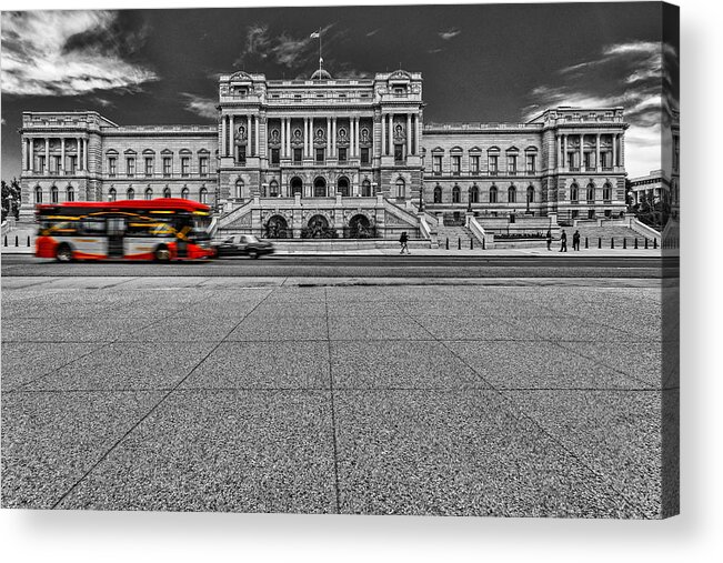 America Acrylic Print featuring the photograph Library of Congress by Peter Lakomy