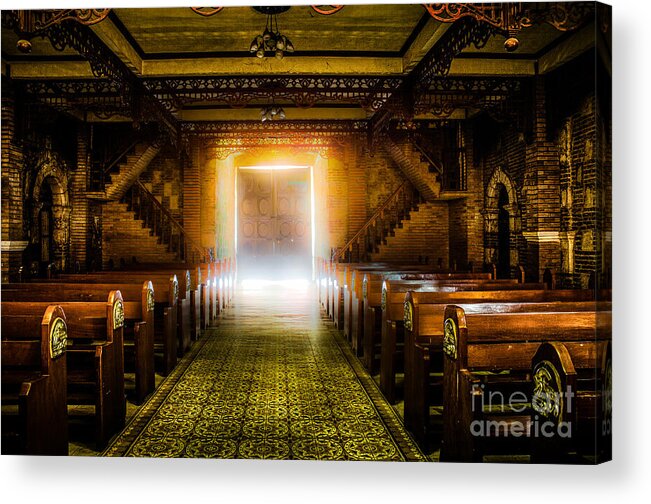 Cathedral Acrylic Print featuring the photograph Light by Michael Arend