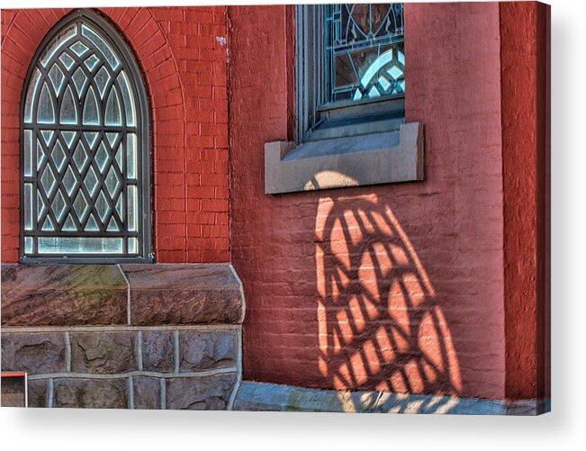 New Jersey Acrylic Print featuring the photograph Light Shadows and Reflections by Gary Slawsky