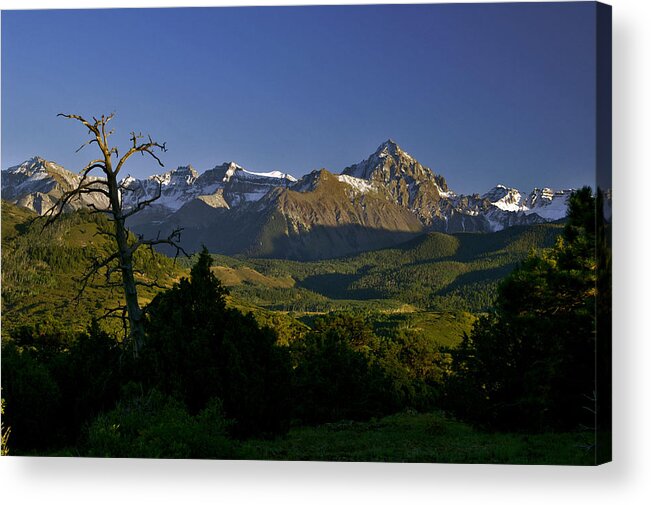 San Juan Mountains Acrylic Print featuring the photograph Light Will Change by Jeremy Rhoades