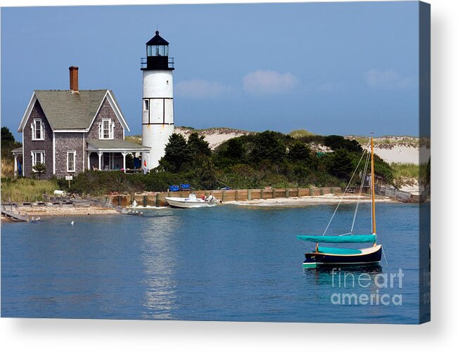 House Acrylic Print featuring the photograph Lighthouse by Tim Holt