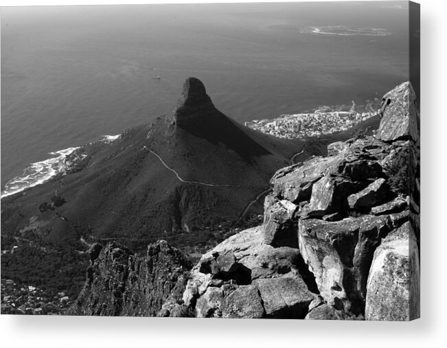 Africa Acrylic Print featuring the photograph Lions Head - Cape Town - South Africa by Aidan Moran