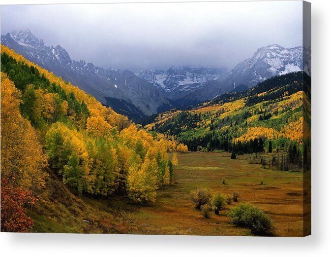 Colorado Acrylic Print featuring the photograph Little Meadow of the Sublime by Eric Glaser