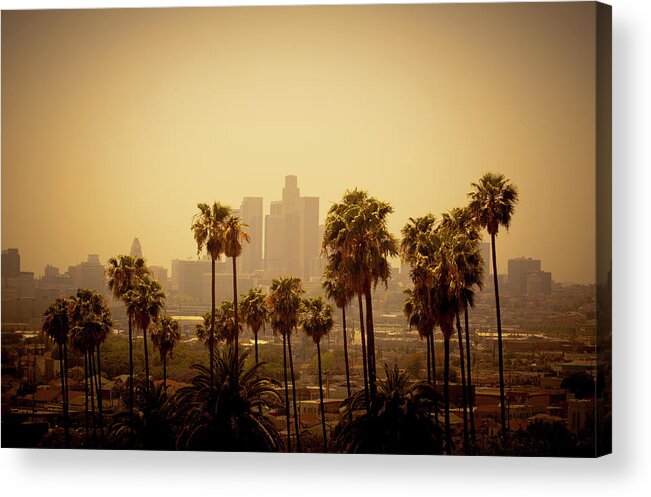 Beverly Hills Acrylic Print featuring the photograph Los Angeles by Lpettet