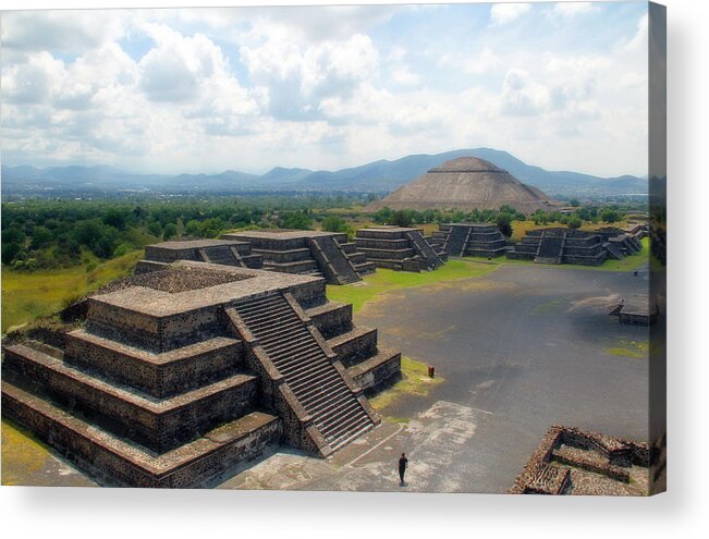 Mexico Acrylic Print featuring the photograph Lost City by Jim McCullaugh