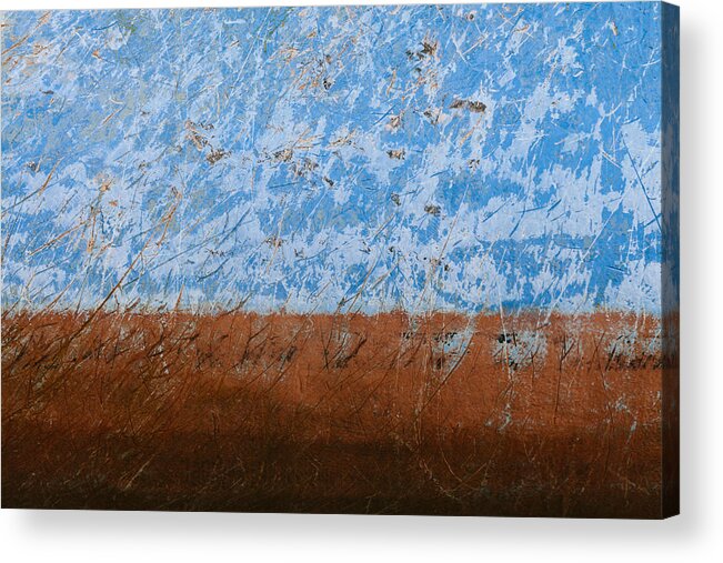 Abstract Acrylic Print featuring the photograph Low Tide 1 by Laura Tucker