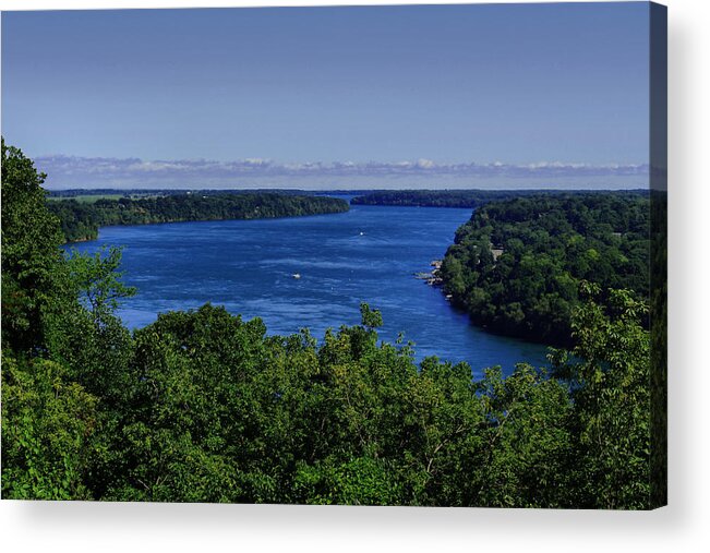 Photography Acrylic Print featuring the photograph Lower Niagara River by Nicky Jameson