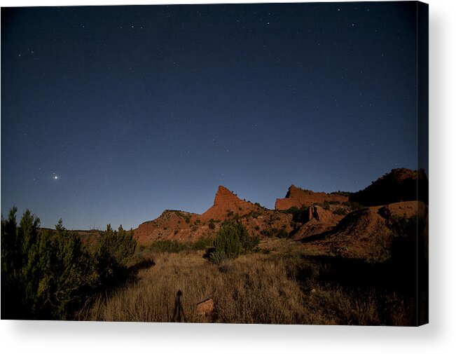 Awe Acrylic Print featuring the photograph LunaScape by Melany Sarafis