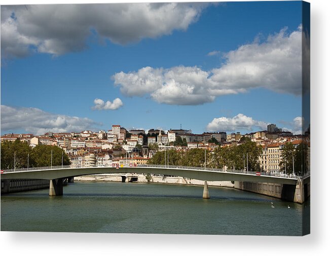 Europe Acrylic Print featuring the photograph Lyon view by All Around The World
