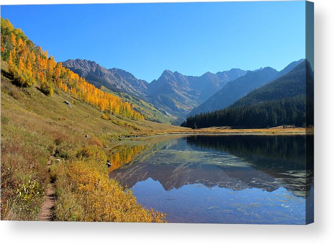 Piney Lake Acrylic Print featuring the photograph Magical View by Fiona Kennard