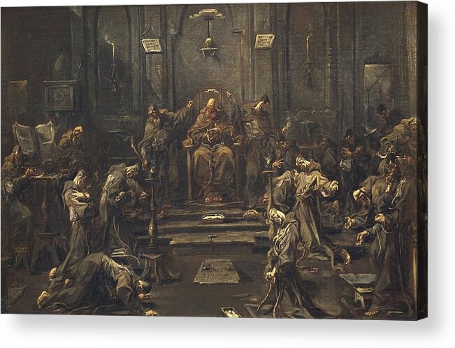 Horizontal Acrylic Print featuring the photograph Magnasco, Alessandro 1667-1749 by Everett