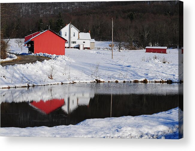 Landscape Acrylic Print featuring the photograph Magnetic Reflection by Jack Harries