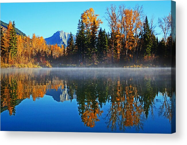 Maiden Lake Acrylic Print featuring the photograph Maiden Lake by Anita Braconnier