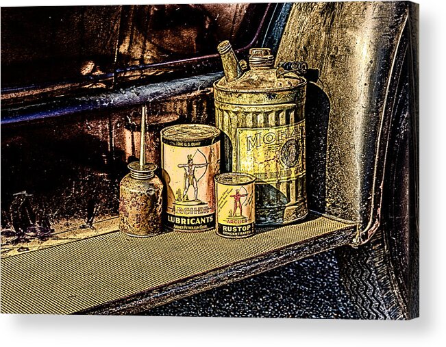 Jay Stockhaus Acrylic Print featuring the photograph Maintenance by Jay Stockhaus