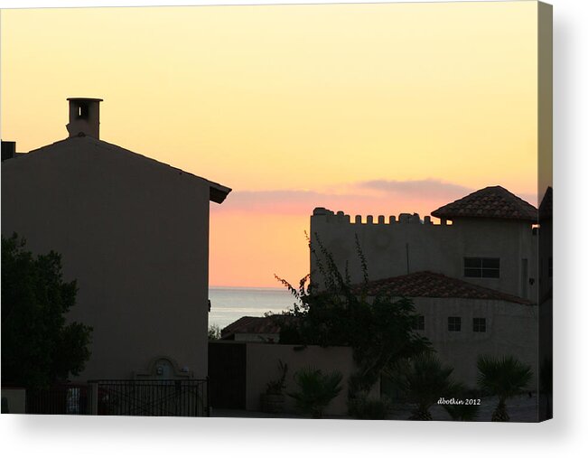 Clouds Acrylic Print featuring the photograph Mar de Cortez Morning by Dick Botkin