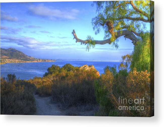 Landscape Acrylic Print featuring the photograph Masterpiece Coastline by Mathias 