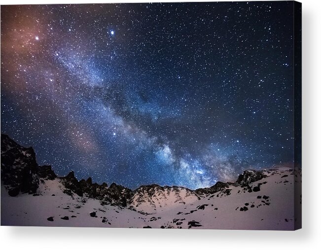 Colorado Acrylic Print featuring the photograph Mayflower Gulch Milky Way by Darren White
