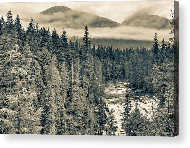 Glacier National Park Acrylic Print featuring the photograph McDonald Creek Horizontal by Adam Mateo Fierro