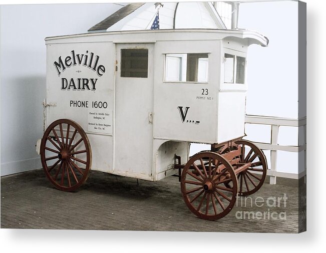 Melville Dairy Acrylic Print featuring the photograph Melville Dairy by M Three Photos