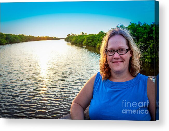  Acrylic Print featuring the photograph Mia Bridge by Shawn MacMeekin