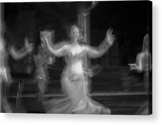 Belly Dancing Acrylic Print featuring the photograph MidEastern Dancing 7 by Catherine Sobredo