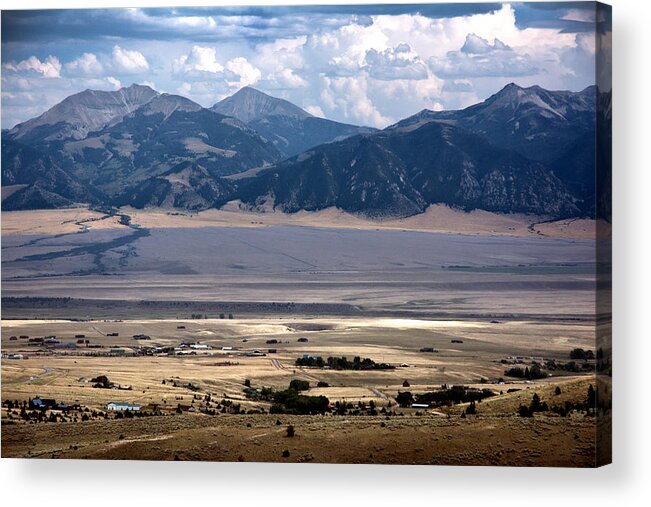  Mountain View Acrylic Print featuring the photograph Millionaires Mountain View by Randall Branham