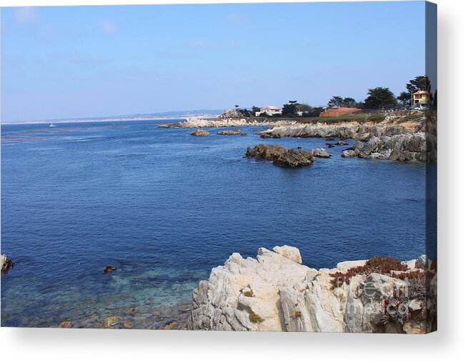 Monterey Bay Acrylic Print featuring the photograph Monterey Bay by Bev Conover