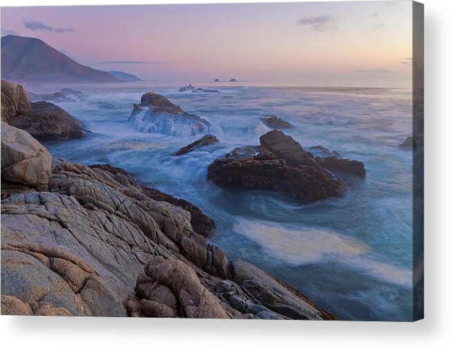 Landscape Acrylic Print featuring the photograph Moody Blue by Jonathan Nguyen