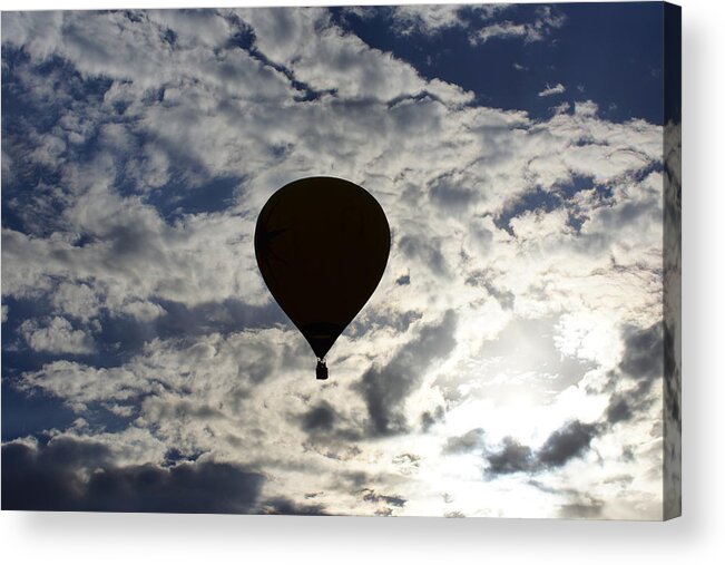 Colorado Acrylic Print featuring the photograph Morning Balloon Ride 2 by Ernest Echols