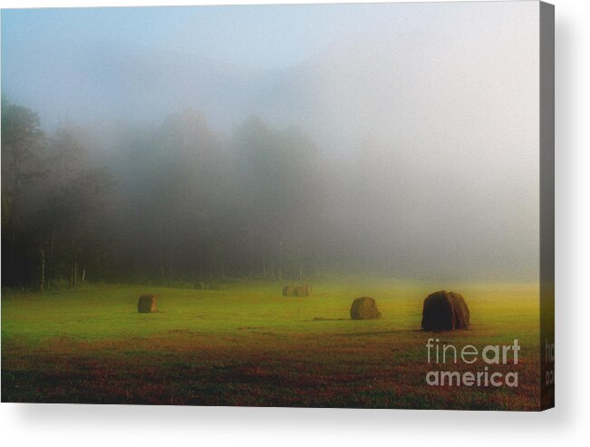 Cades Cove Acrylic Print featuring the photograph Morning In The Cove by Douglas Stucky