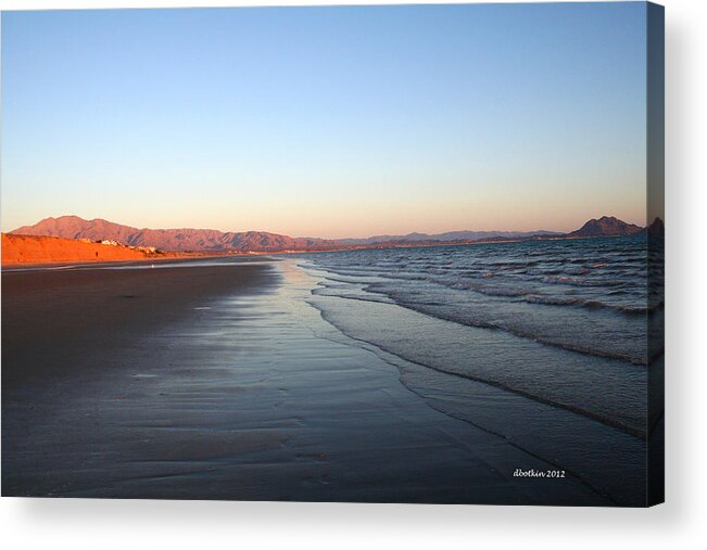 Backdrop Acrylic Print featuring the photograph Morning Stroll by Dick Botkin