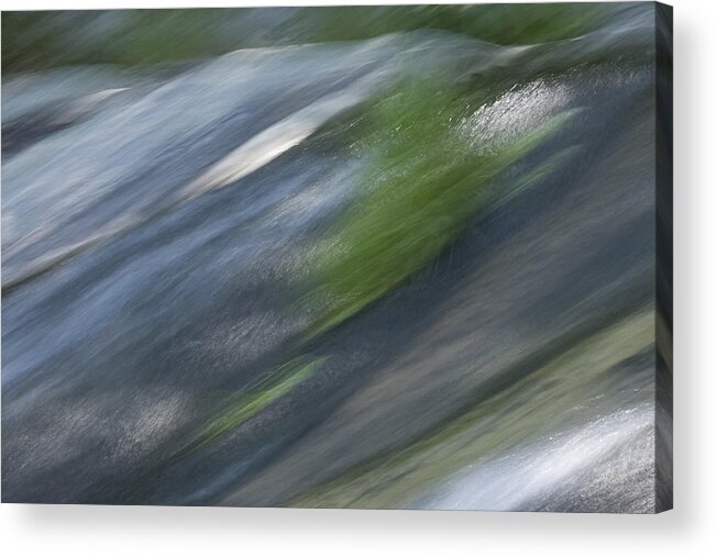 Appalachian Acrylic Print featuring the photograph Mountain Cascade 2 by Margaret Denny