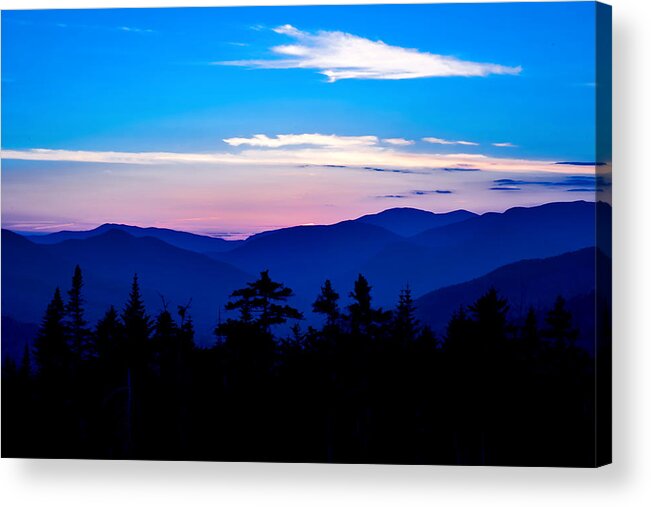Mountains Acrylic Print featuring the photograph Mountains Majesty by Greg Fortier