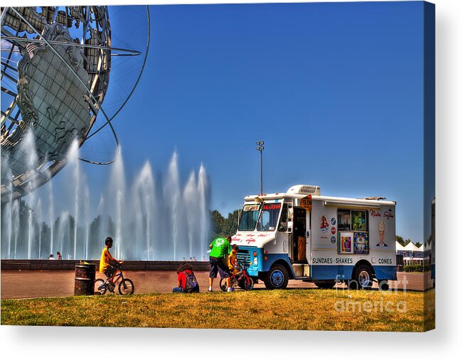 1964 Acrylic Print featuring the photograph Mr Softee by Rick Kuperberg Sr