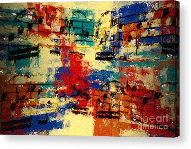 Music Acrylic Print featuring the digital art Multi-timbral Intermezzo by Lon Chaffin