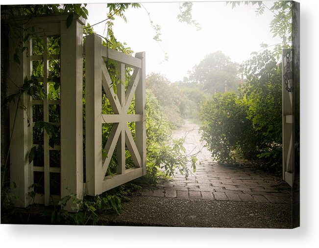 Garden Acrylic Print featuring the photograph Mystic garden - A wonderful and magical place by Gary Heller