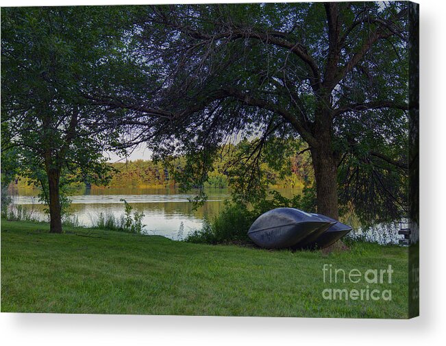 Backgrounds Acrylic Print featuring the photograph Need to FLoat 20140718 by Alan Look