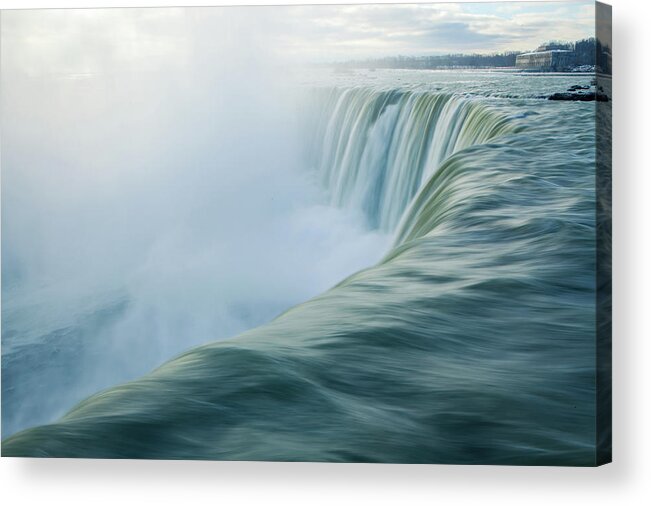 Outdoors Acrylic Print featuring the photograph Niagara Falls by Photography By Yu Shu
