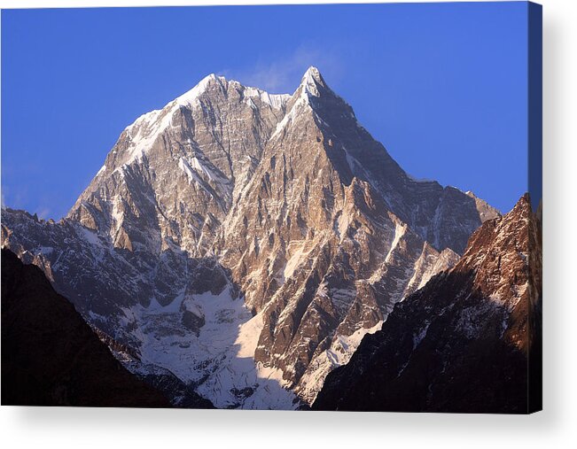Nepal Acrylic Print featuring the photograph Nilgiri South 6839m by Aidan Moran