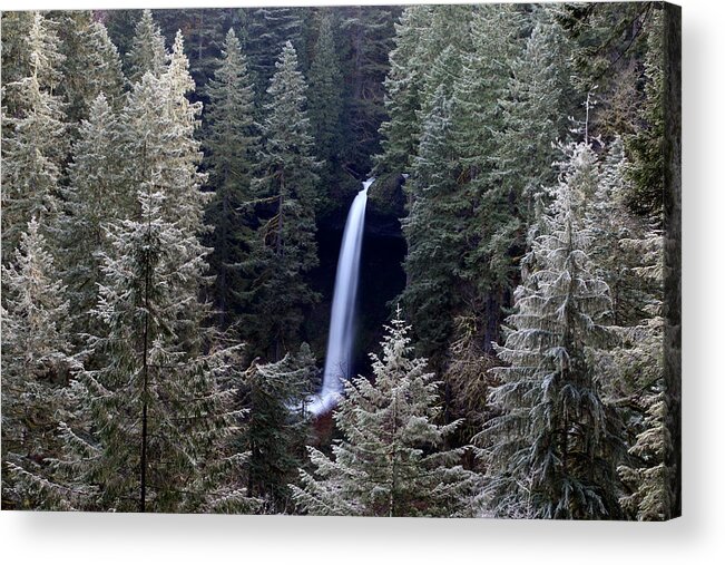 Water Acrylic Print featuring the photograph North Falls by Steve Parr