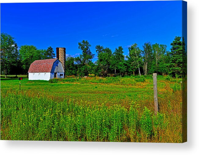 Old Acrylic Print featuring the photograph Northern Michigan by Jim Boardman