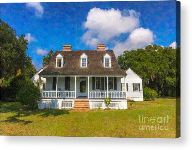 Charles Pinckney Acrylic Print featuring the photograph NPS Historic Site by Dale Powell