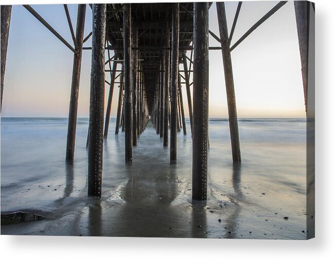 Oceanside Acrylic Print featuring the photograph Oceanside Pier by Lee Harland