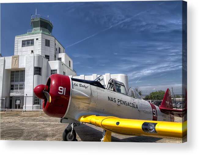 1940 Air Terminal Museum Acrylic Print featuring the photograph Oh Baby 2 by Tim Stanley