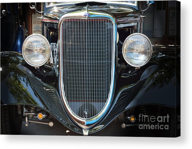 Ford Acrylic Print featuring the photograph Old Ford Number 6 by Daniel Ryan