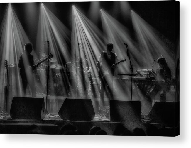 Performance Acrylic Print featuring the photograph On Stage by Adrian Popan