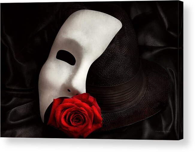 Opera Acrylic Print featuring the photograph Opera - Mystery and The opera by Mike Savad