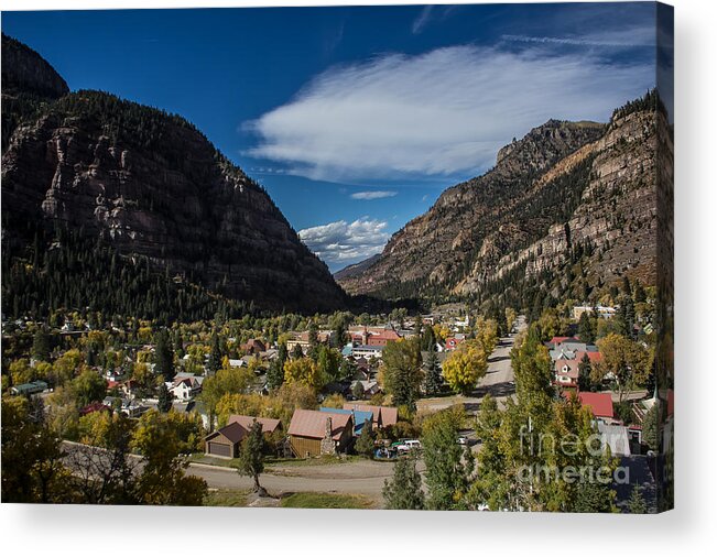 Colorado Acrylic Print featuring the photograph Ouray 2 by Jim McCain
